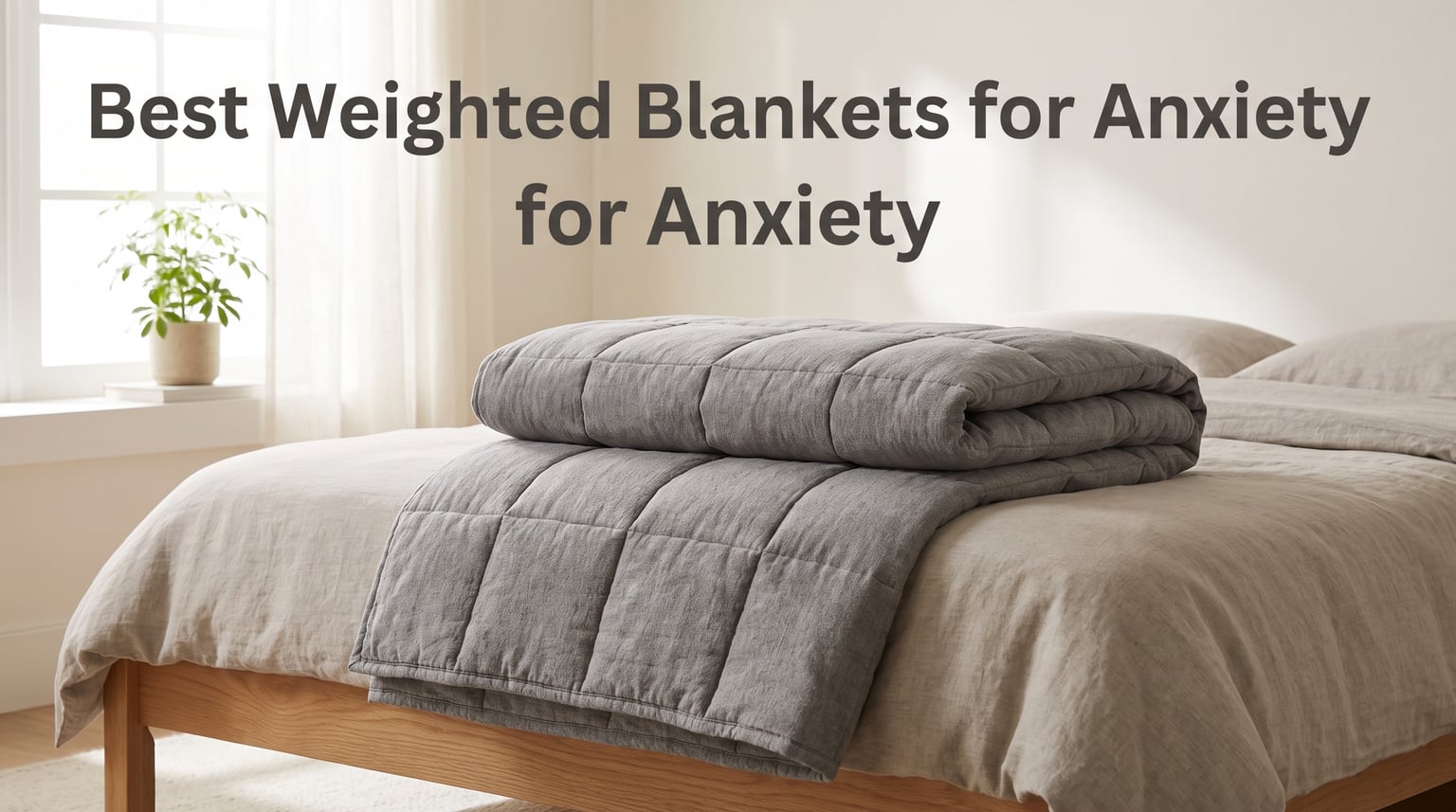 Best weighted blankets for anxiety
