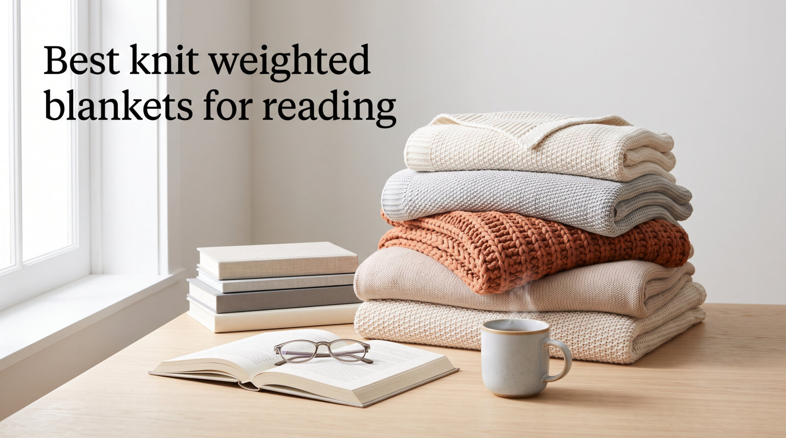 Best knit weighted blankets for reading
