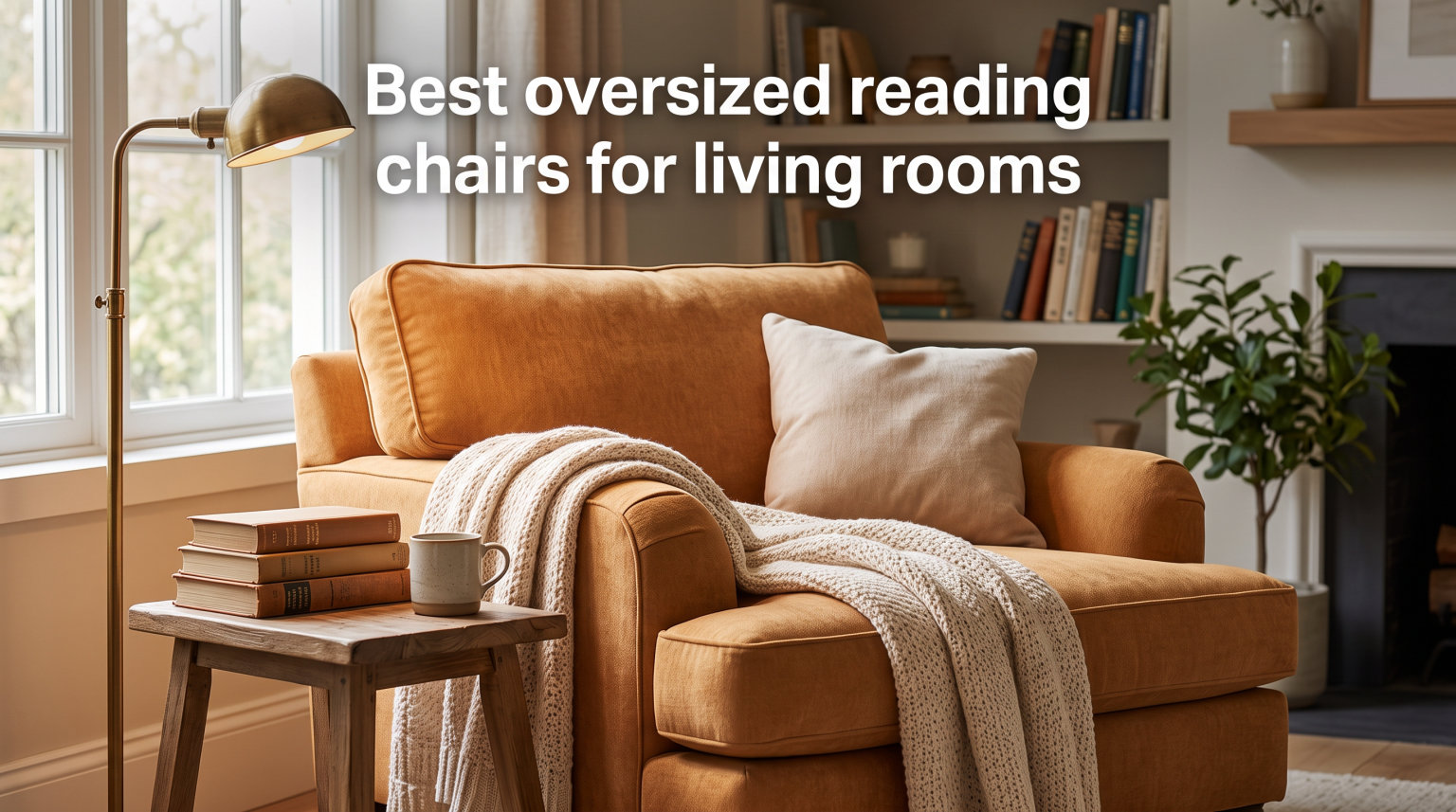 Best oversized reading chairs for living rooms