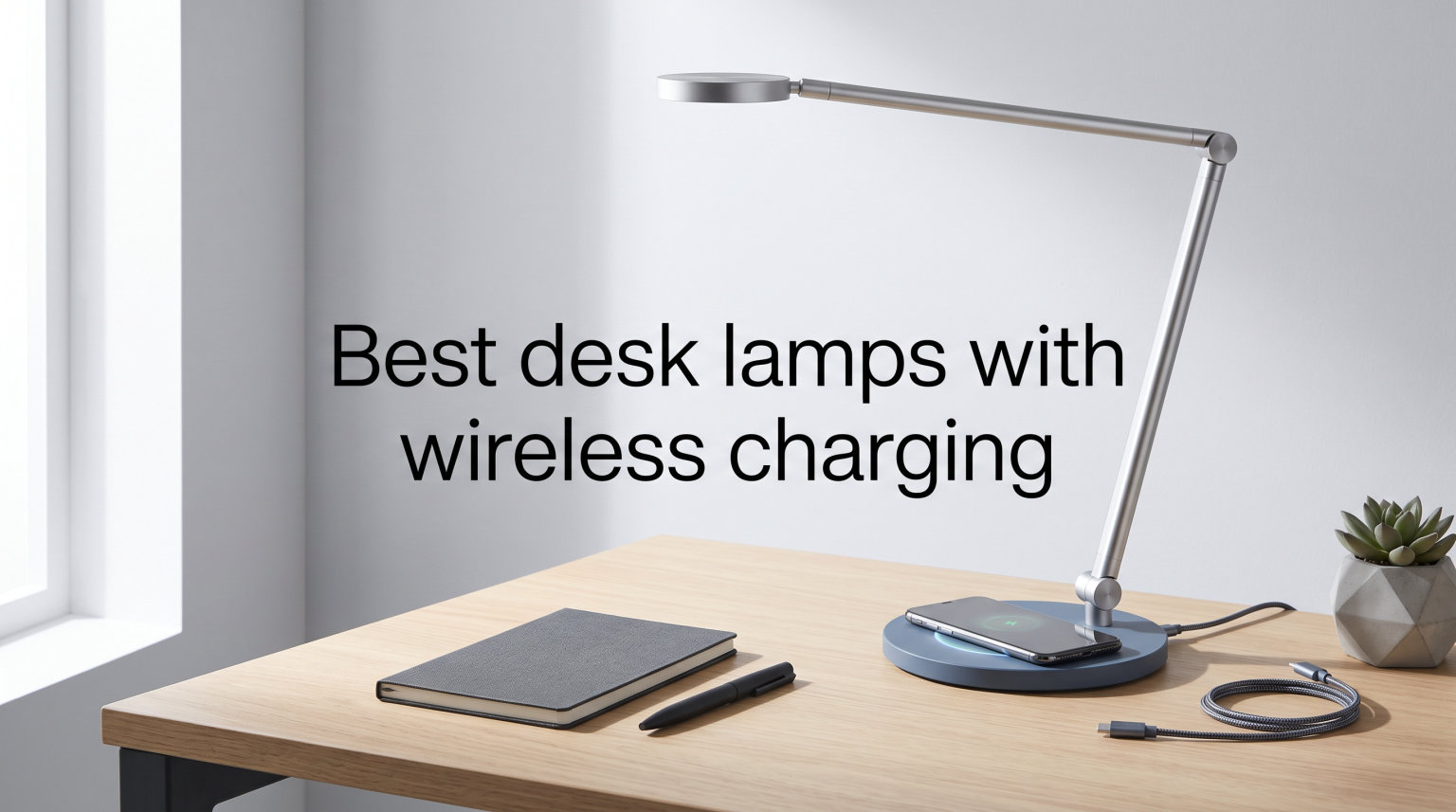 Best desk lamps with wireless charging