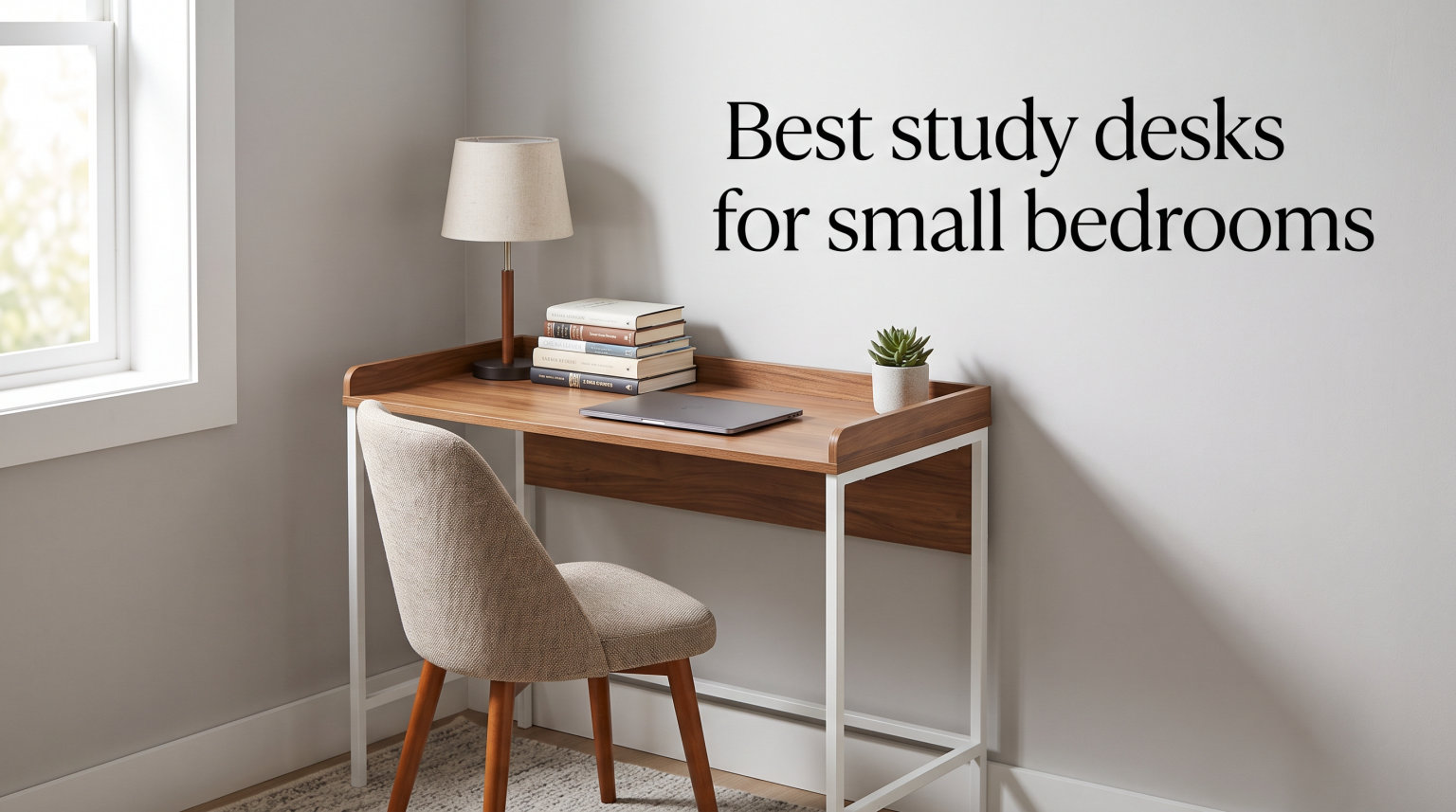 Best study desks for small bedrooms