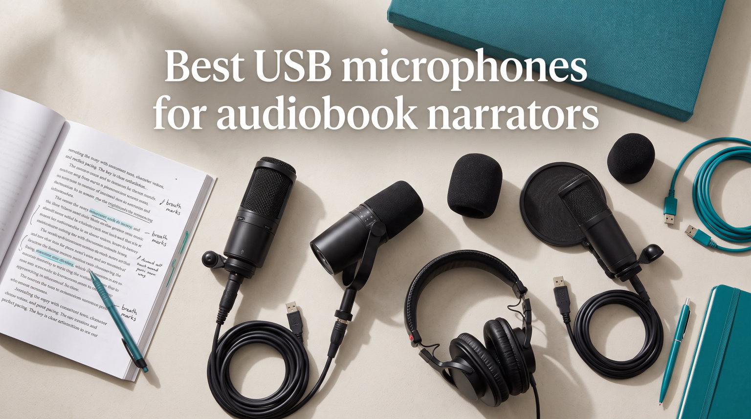 Best USB microphones for audiobook narrators