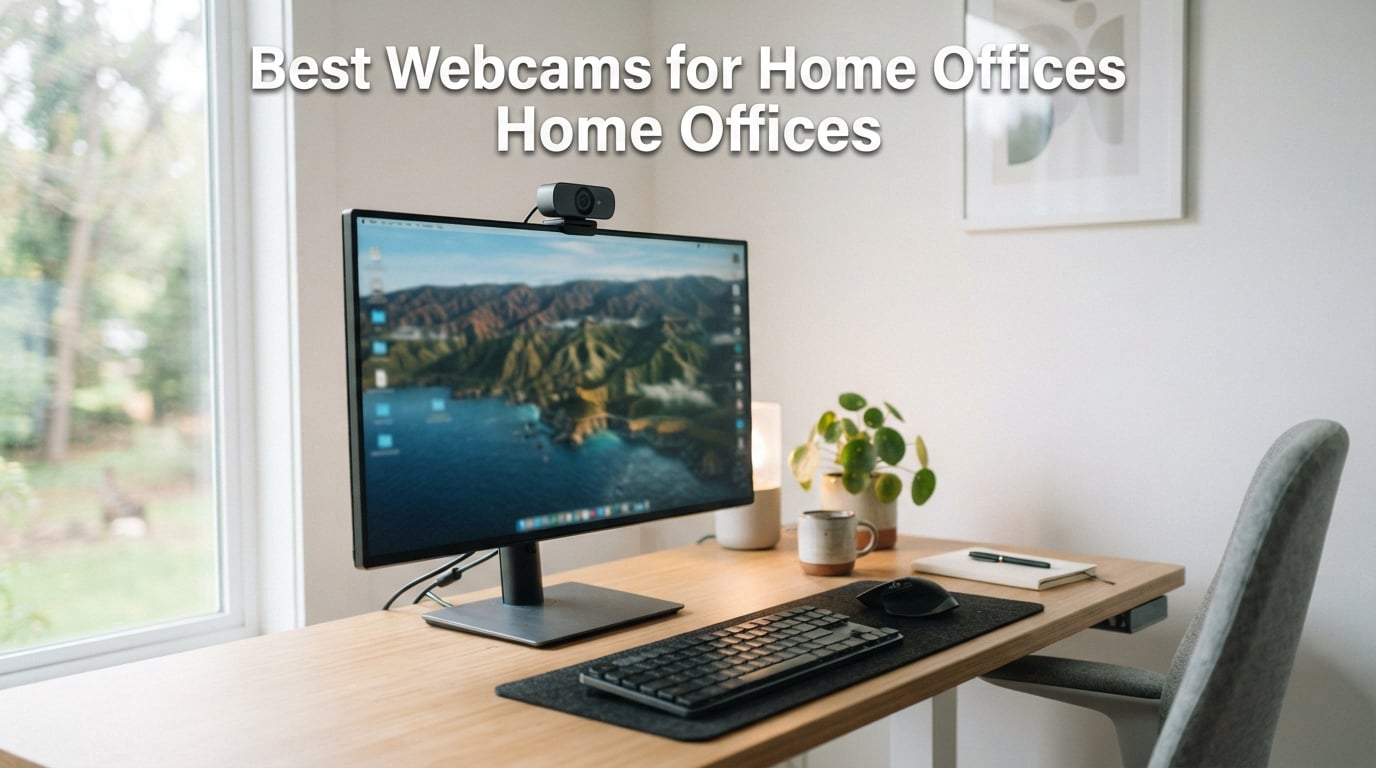 Best webcams for home offices