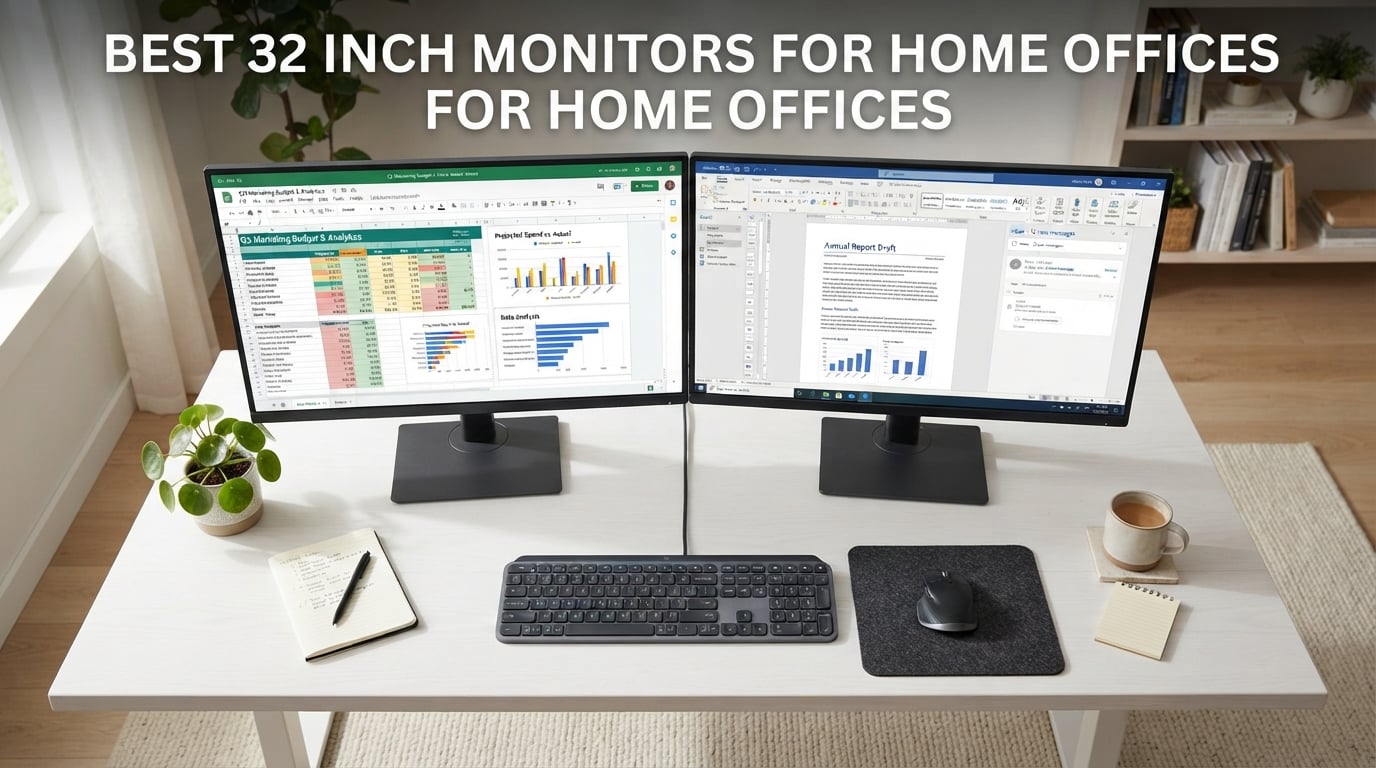 Best 32 inch monitors for home offices