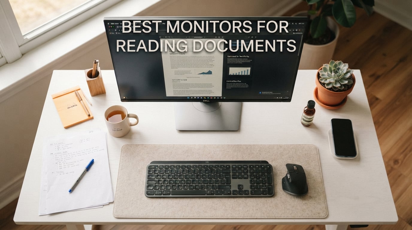 Best monitors for reading documents
