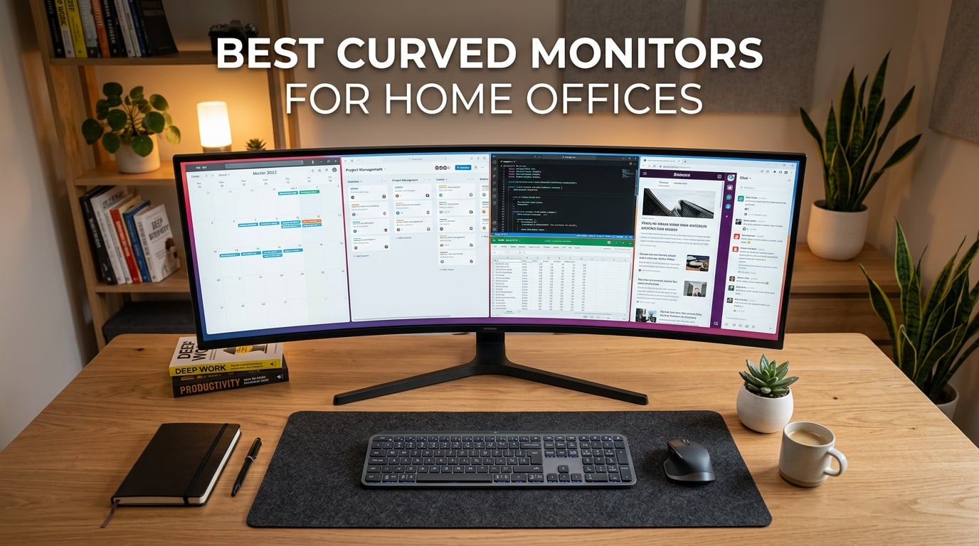 Best curved monitors for home offices