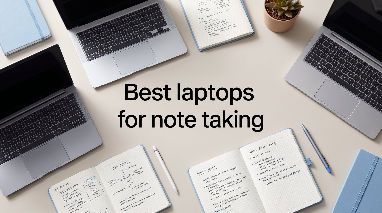Best laptops for note taking