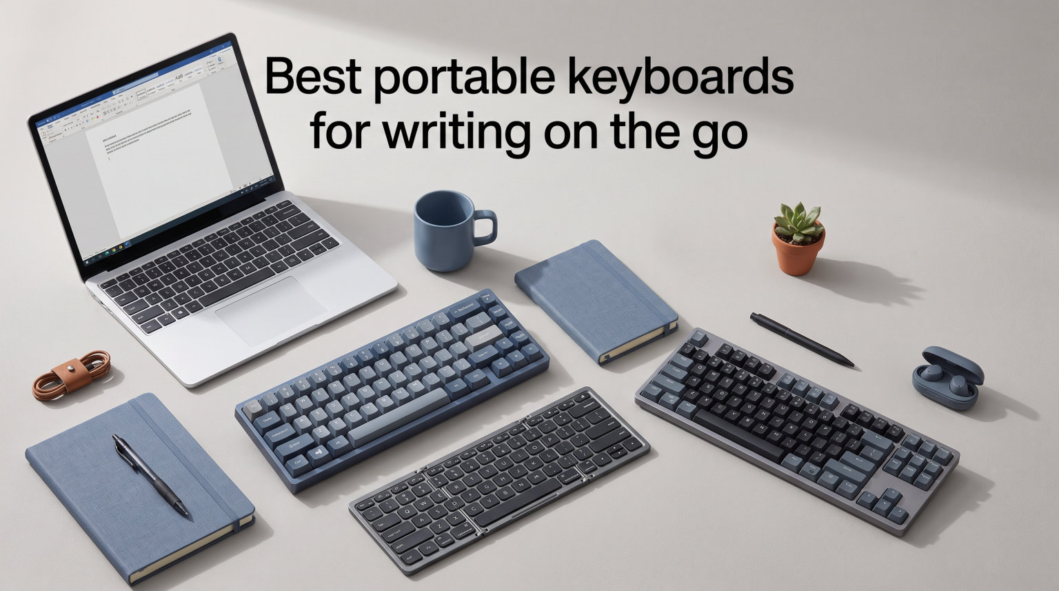 Best portable keyboards for writing on the go