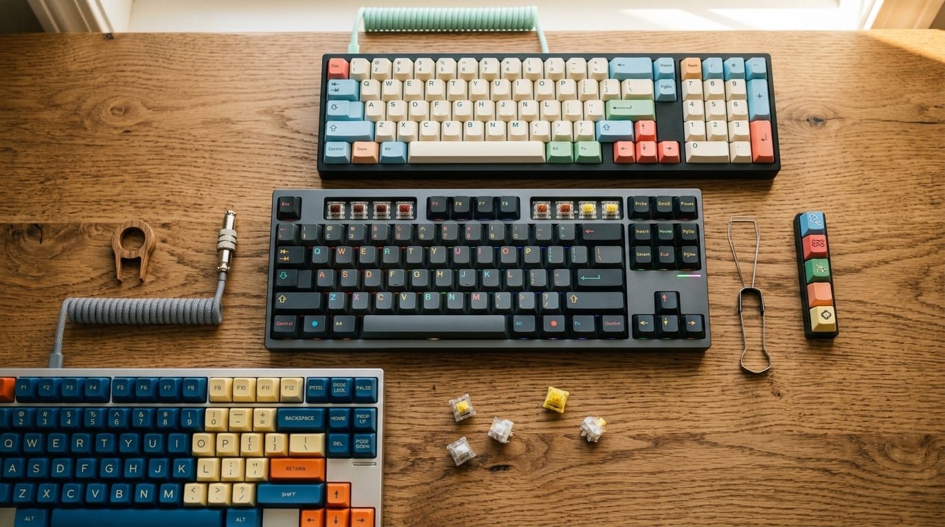 Best hot swappable keyboards for typing enthusiasts