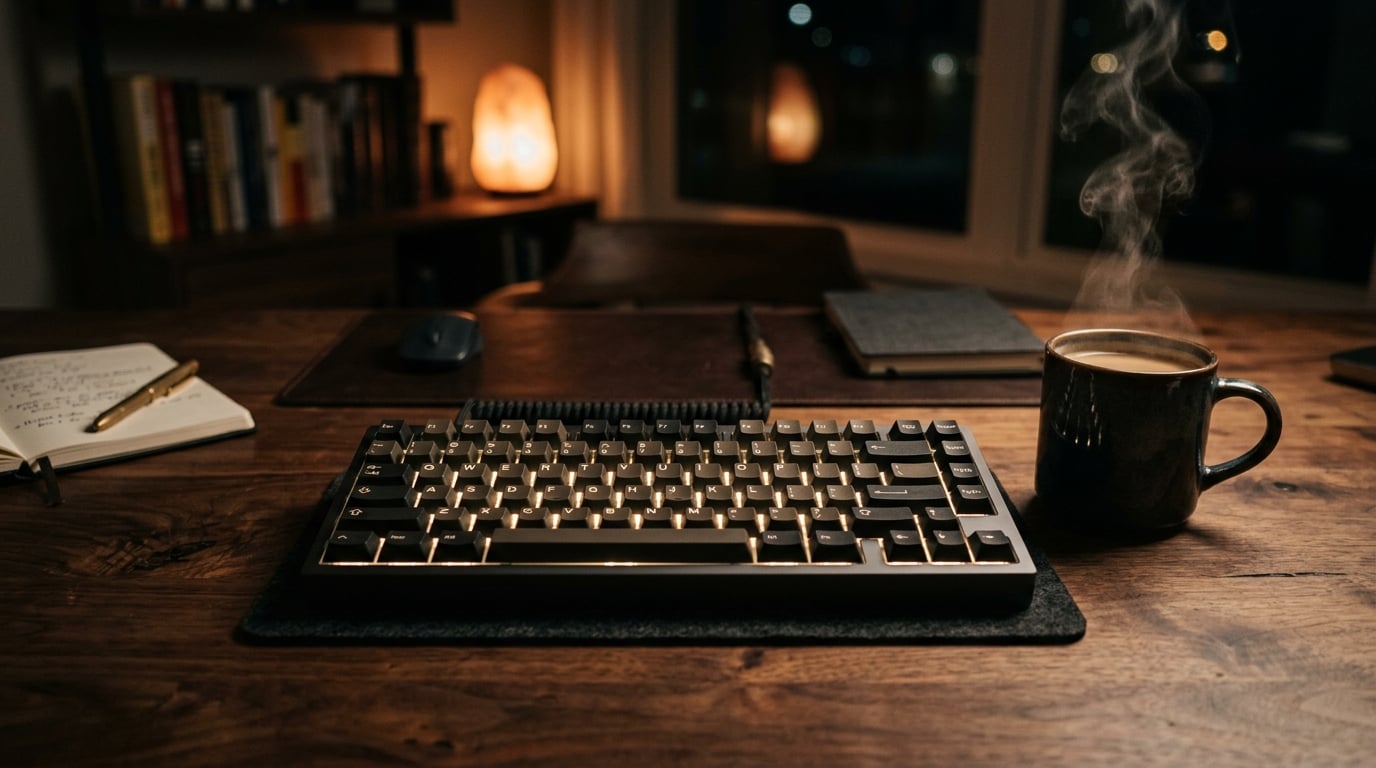 Best backlit keyboards for writing at night