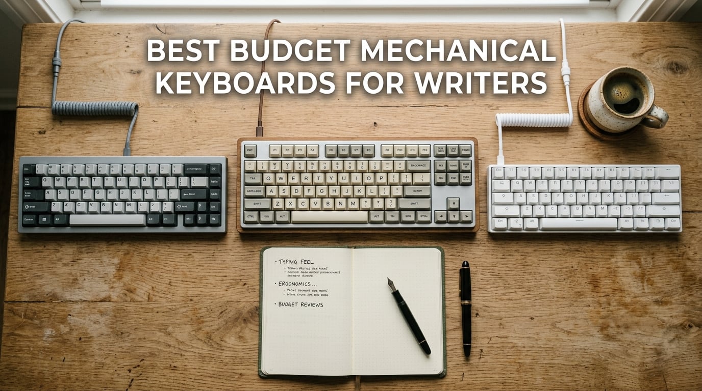 Best budget mechanical keyboards for writers