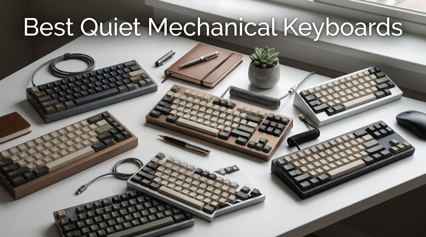 Best quiet mechanical keyboards for offices
