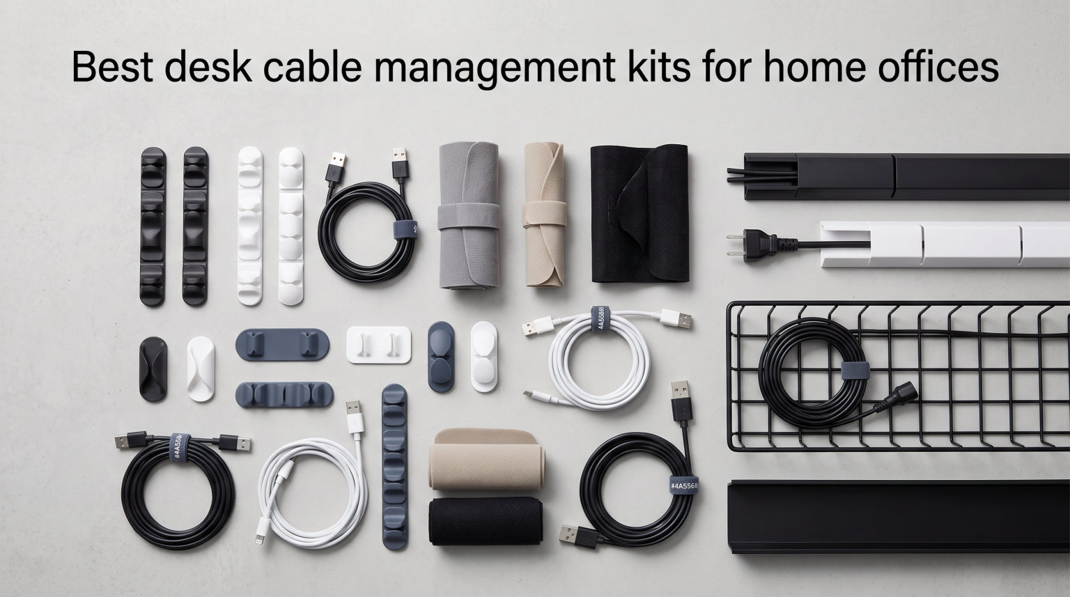 Best desk cable management kits for home offices
