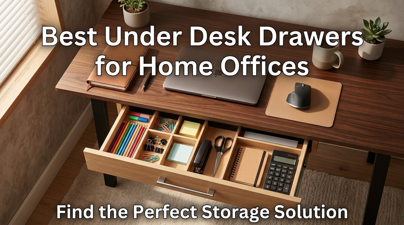 Best under desk drawers for home offices