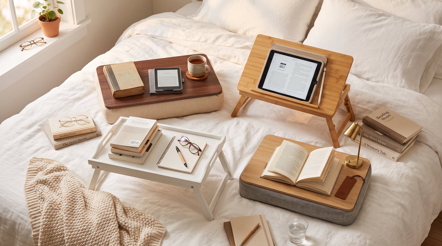 Best lap desks for reading in bed