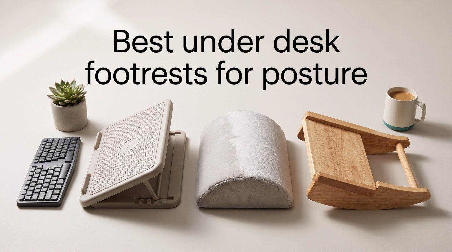 Best under desk footrests for posture