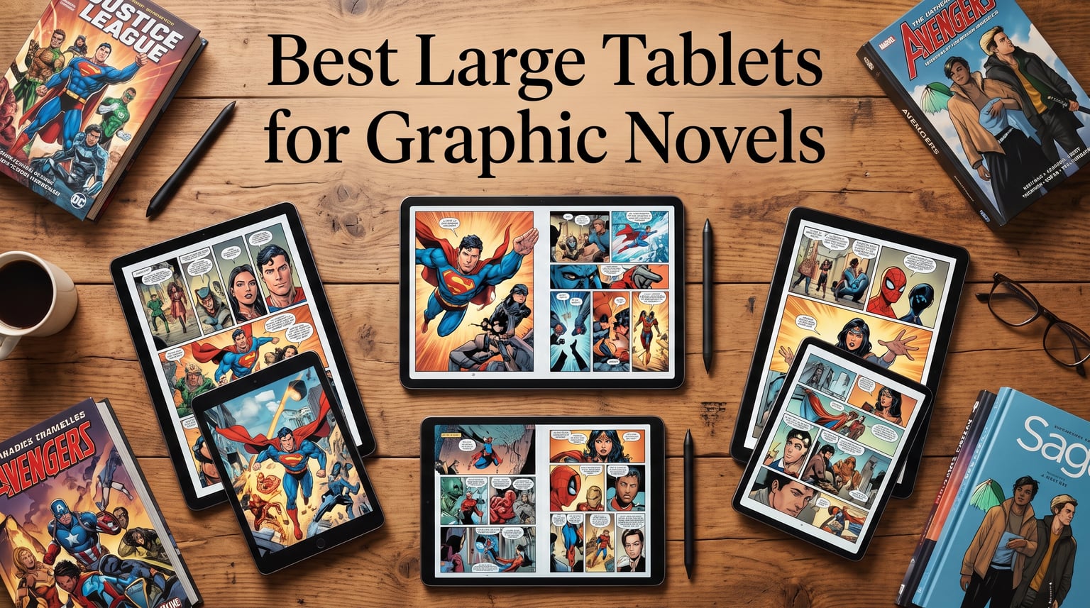 Best large tablets for graphic novels