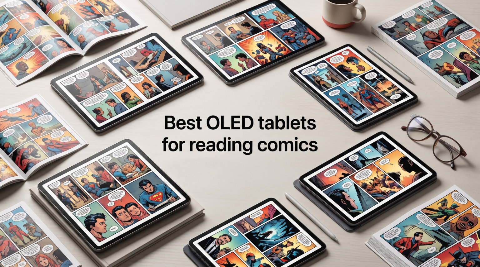 Best OLED tablets for reading comics