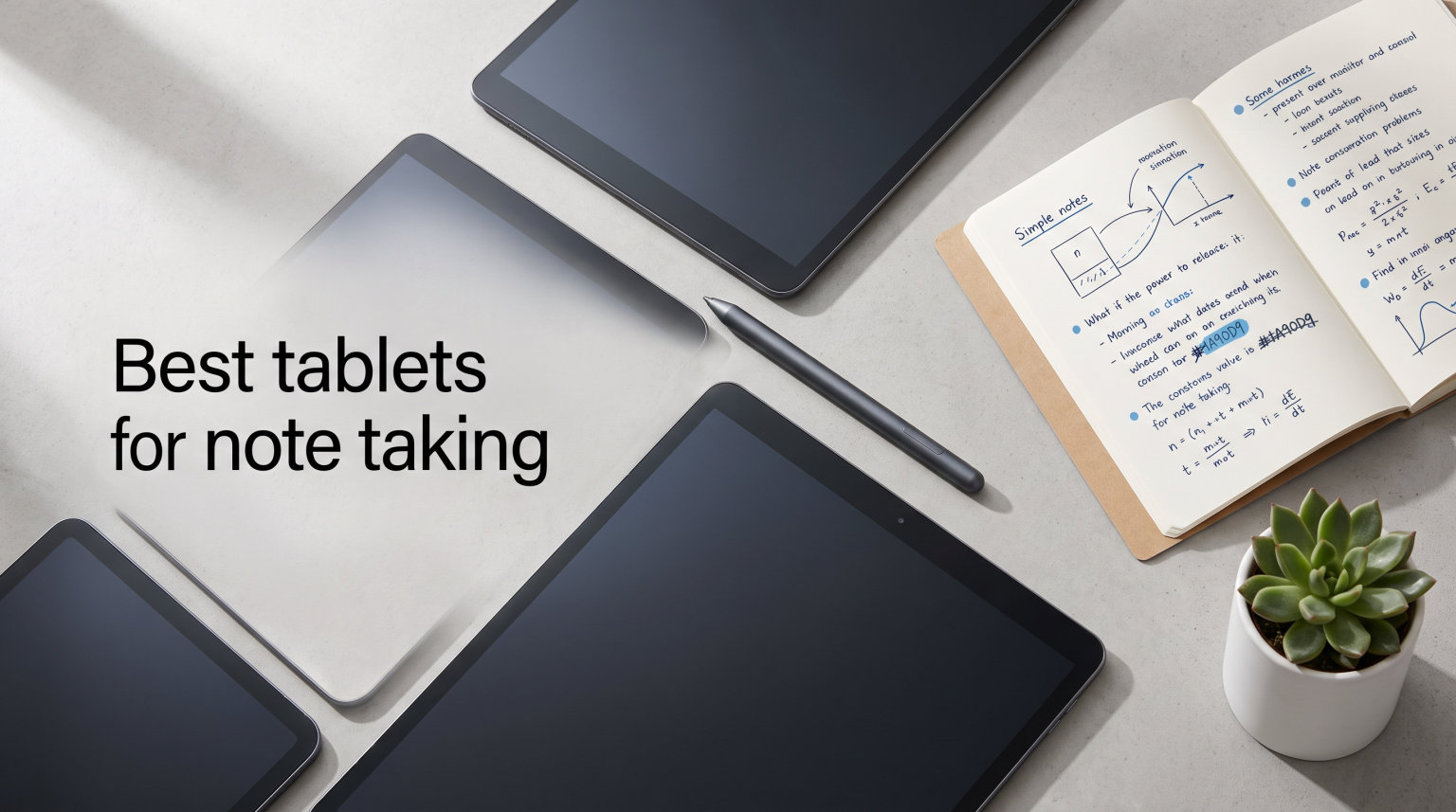 Best tablets for note taking