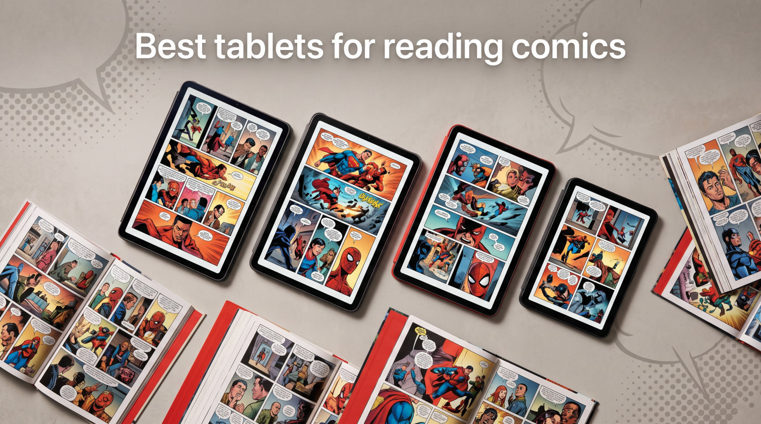 Best tablets for reading comics