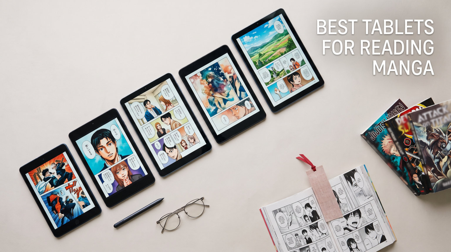Best tablets for reading manga