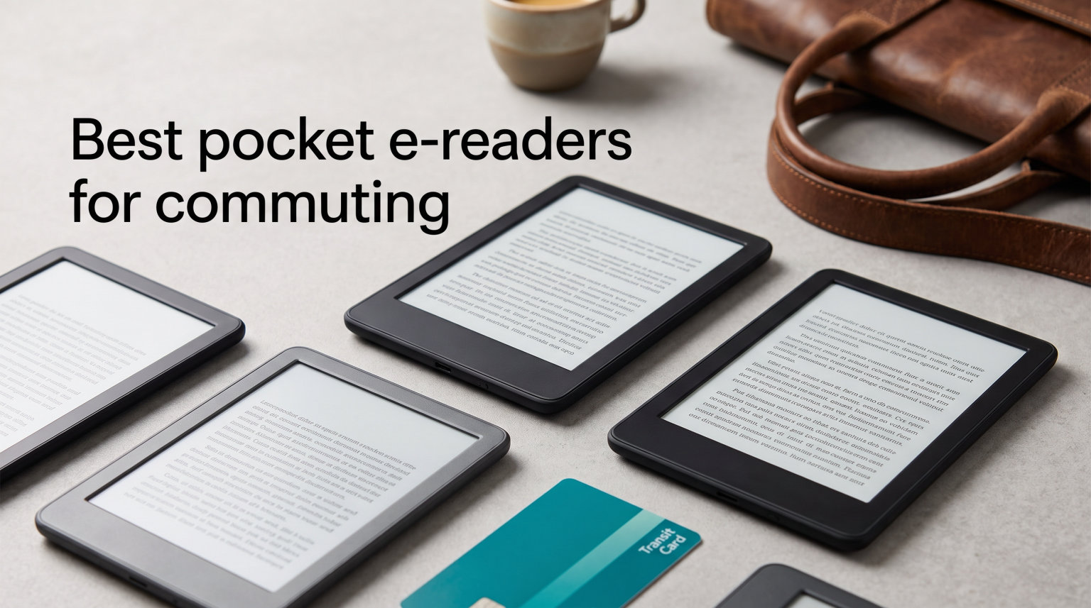 Best pocket e-readers for commuting