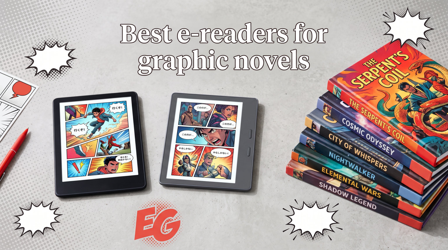 Best e-readers for graphic novels