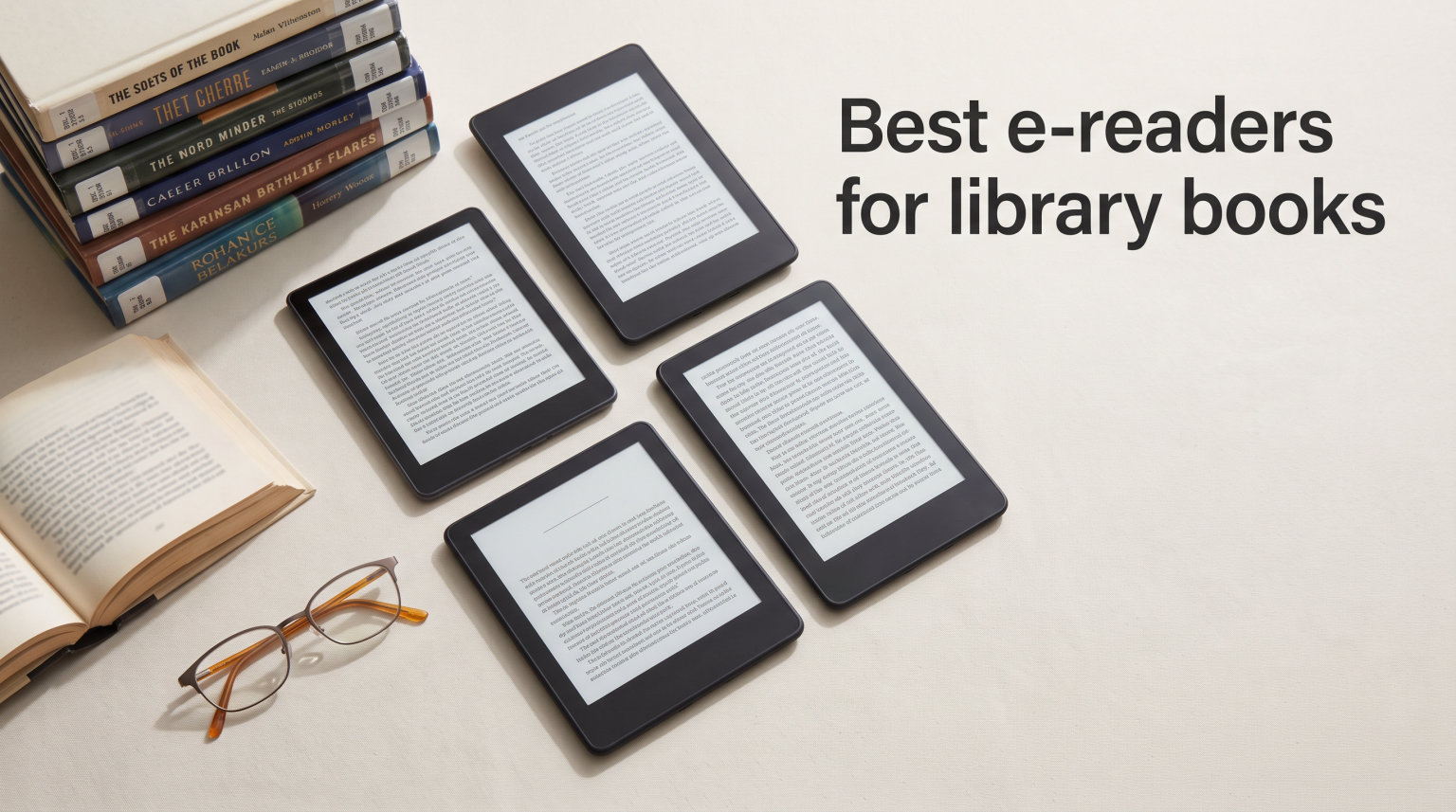Best e-readers for library books