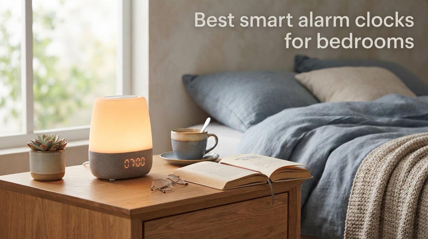 Best smart alarm clocks for bedrooms