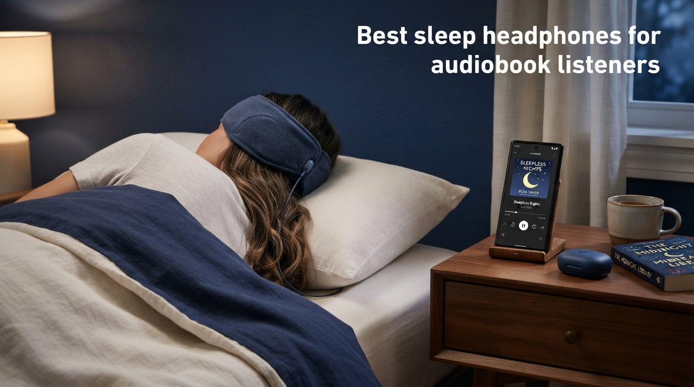 Best sleep headphones for audiobook listeners