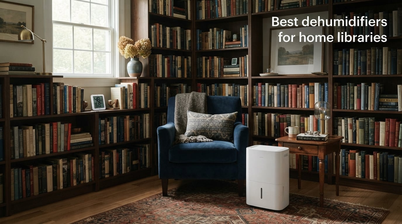 Best dehumidifiers for home libraries