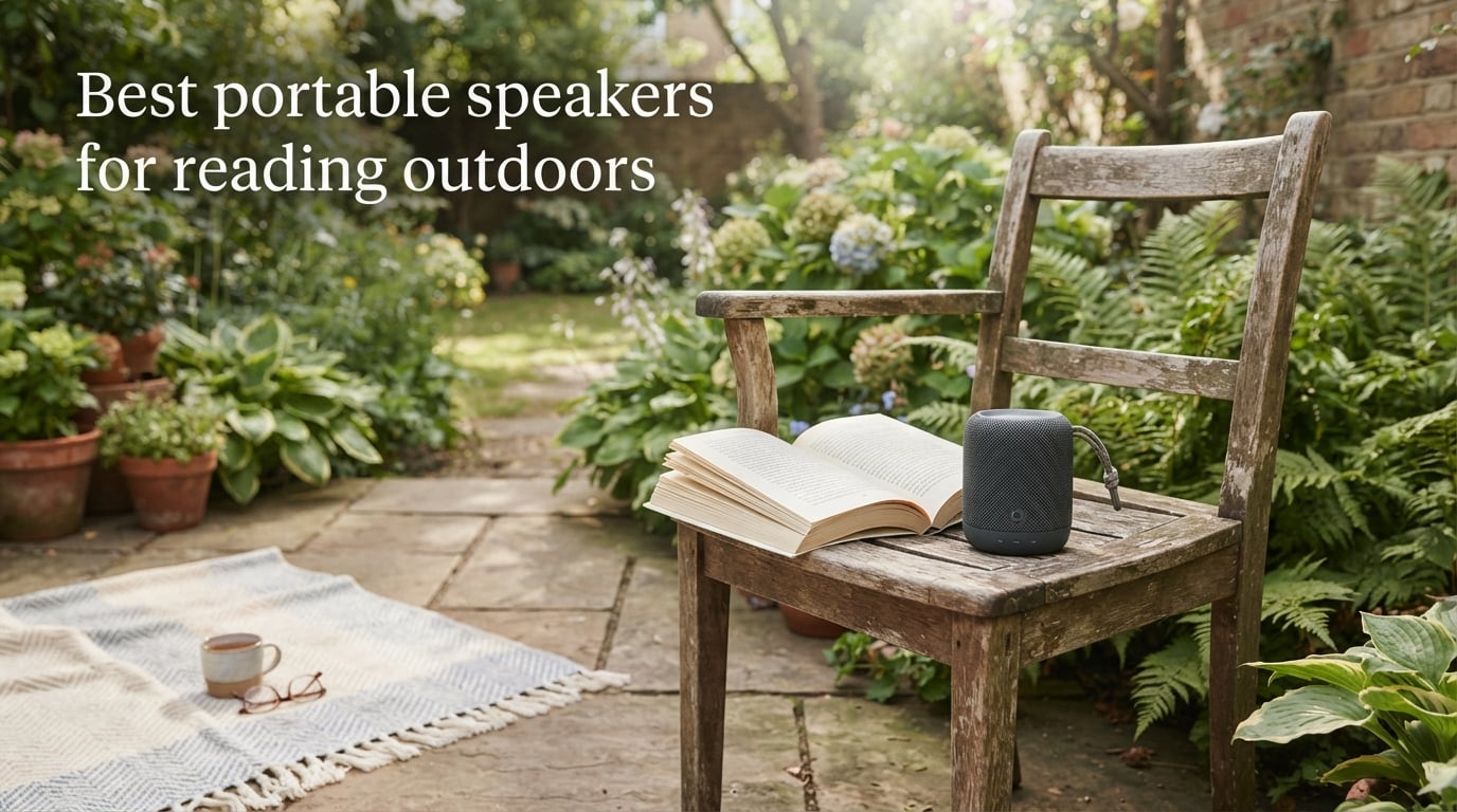 Best portable speakers for reading outdoors