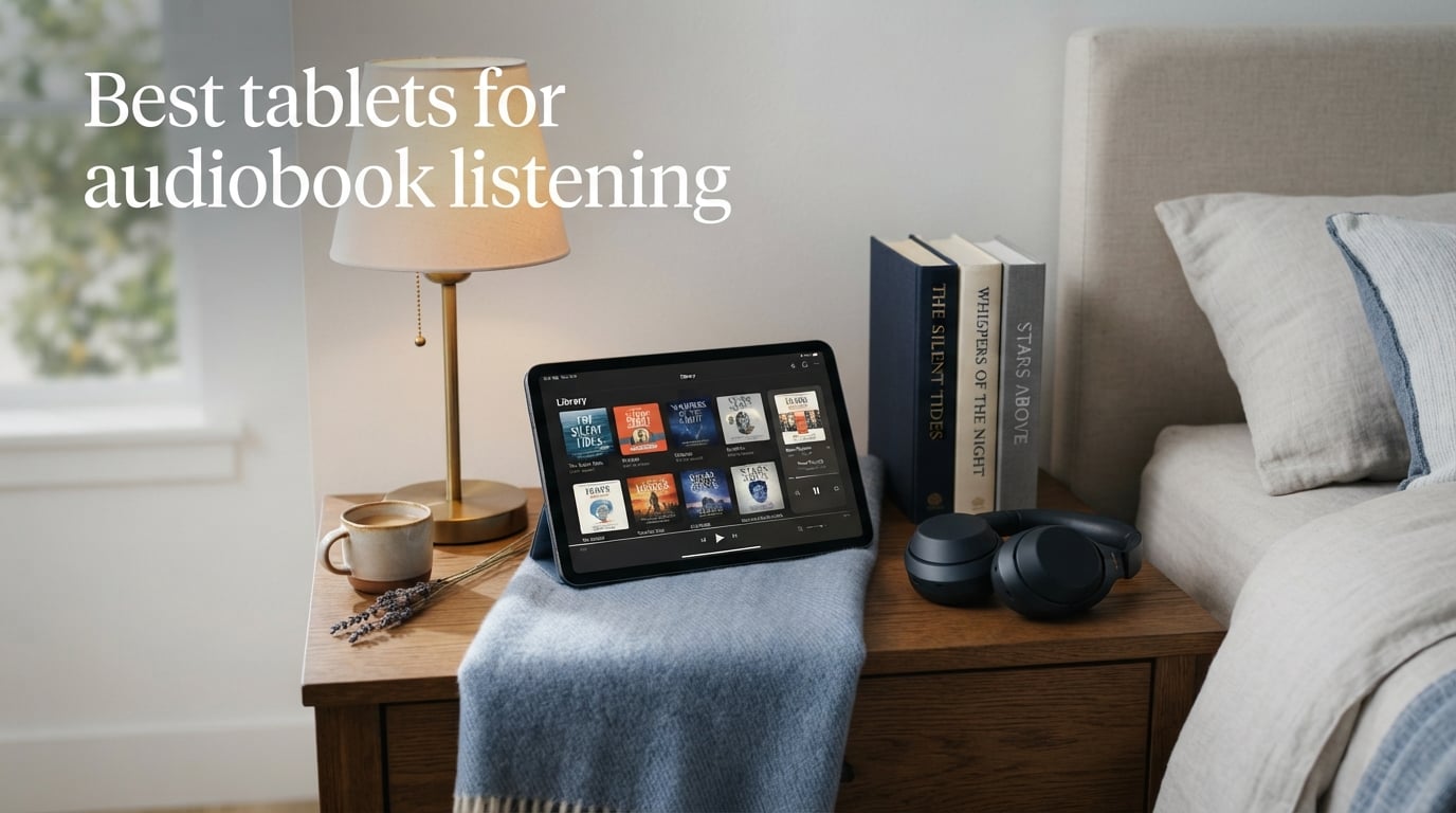 Best tablets for audiobook listening