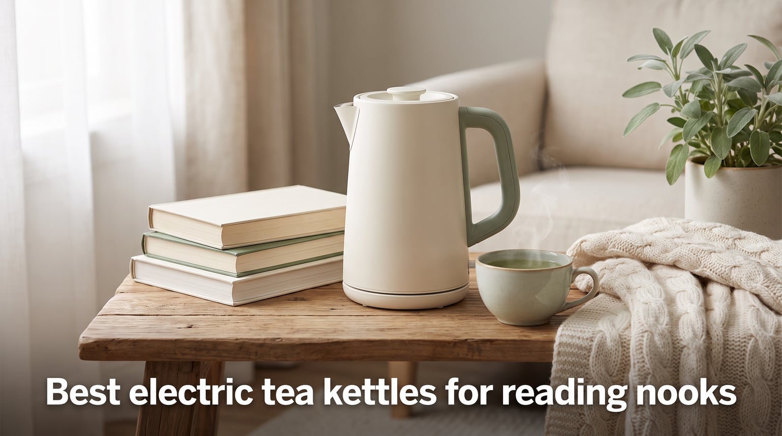 Best electric tea kettles for reading nooks