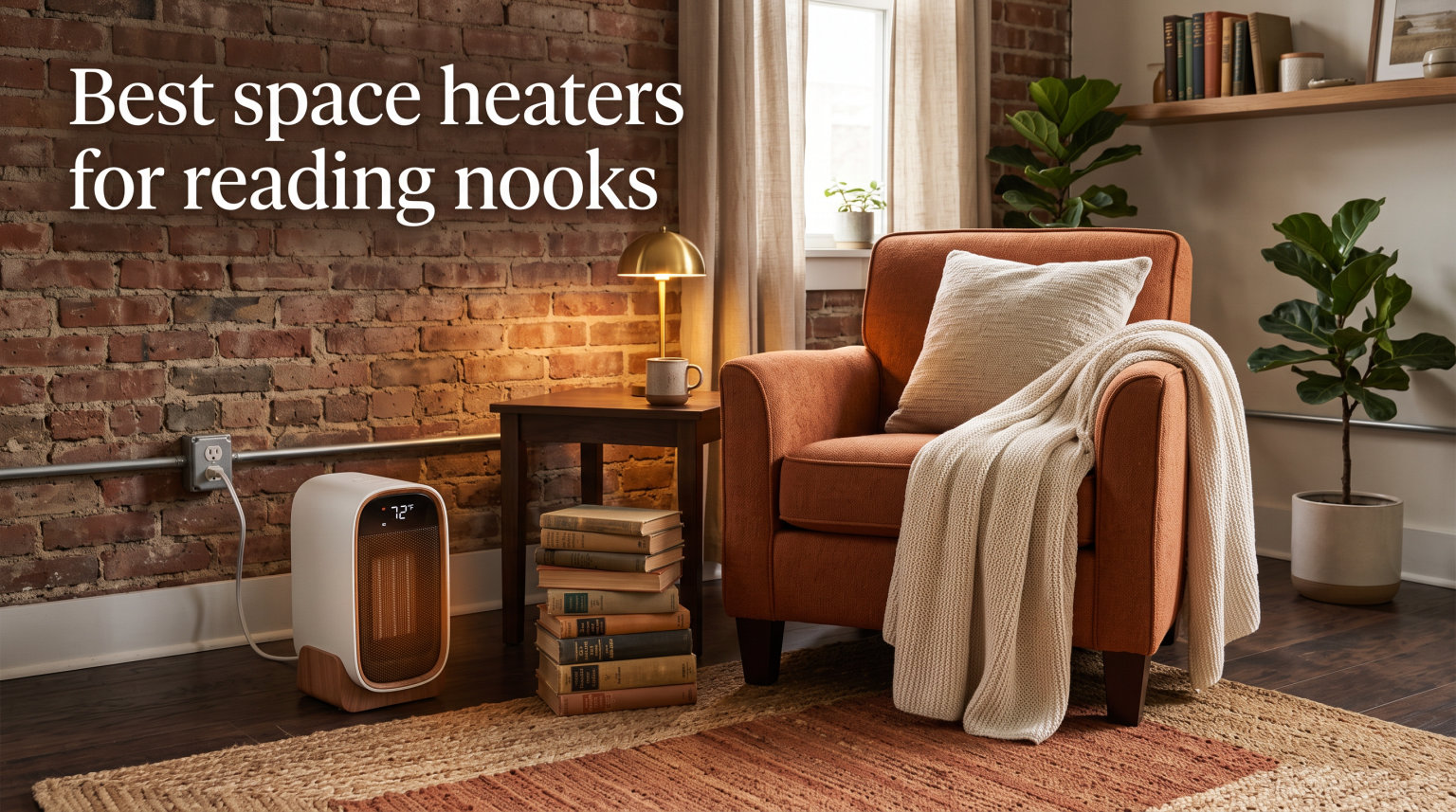 Best space heaters for reading nooks