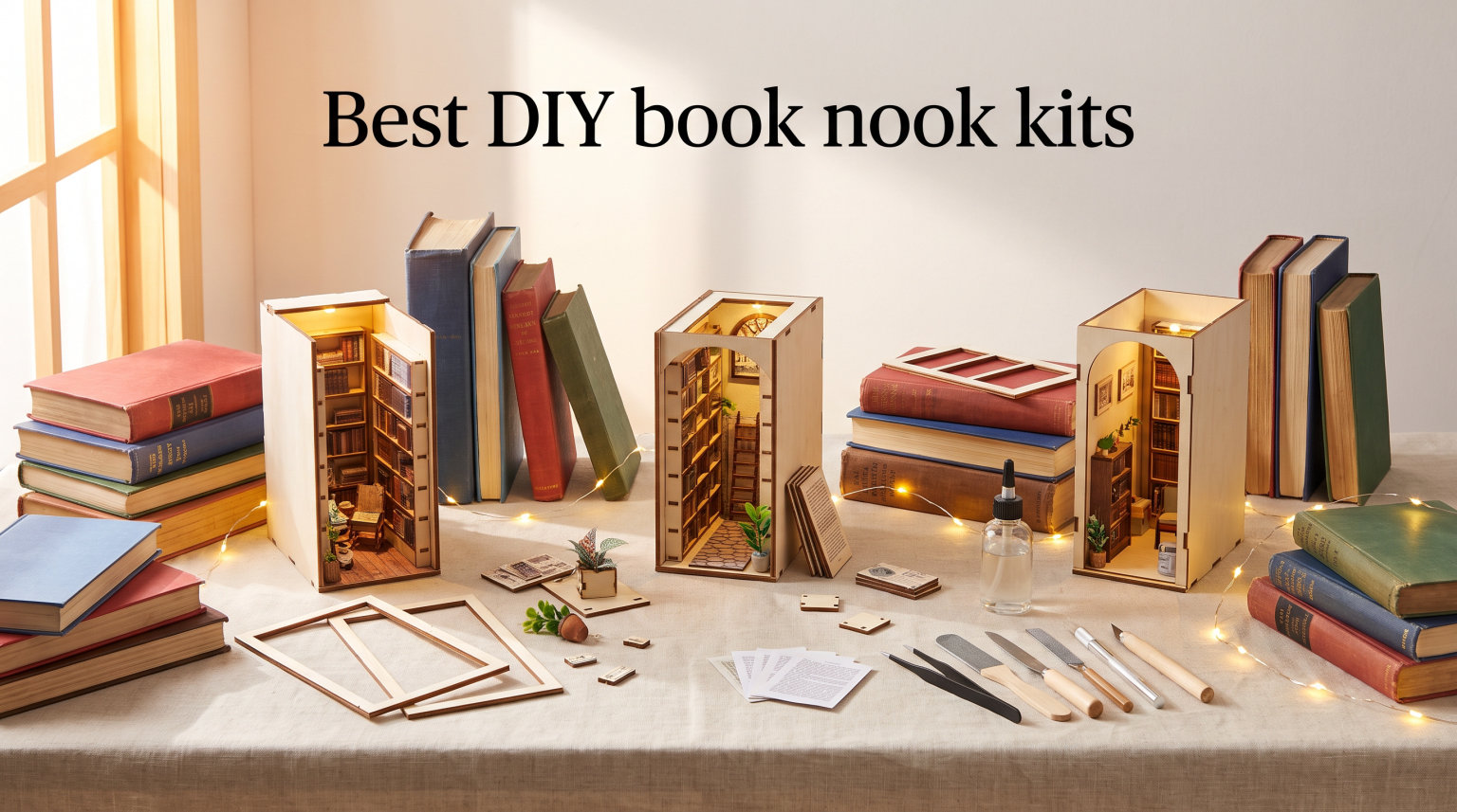 Best DIY book nook kits