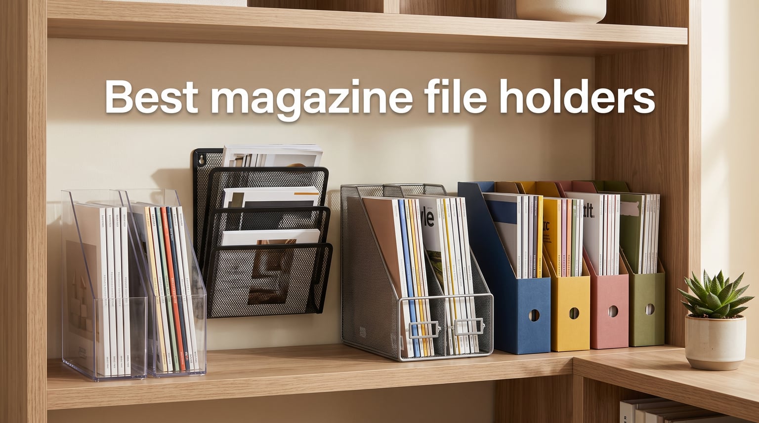 Best magazine file holders