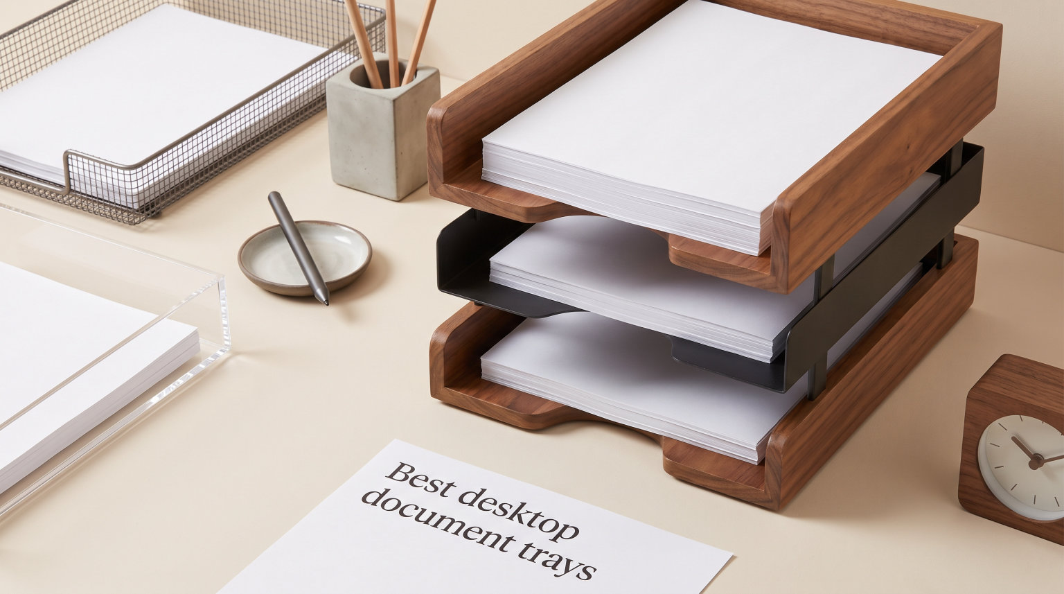 Best desktop document trays