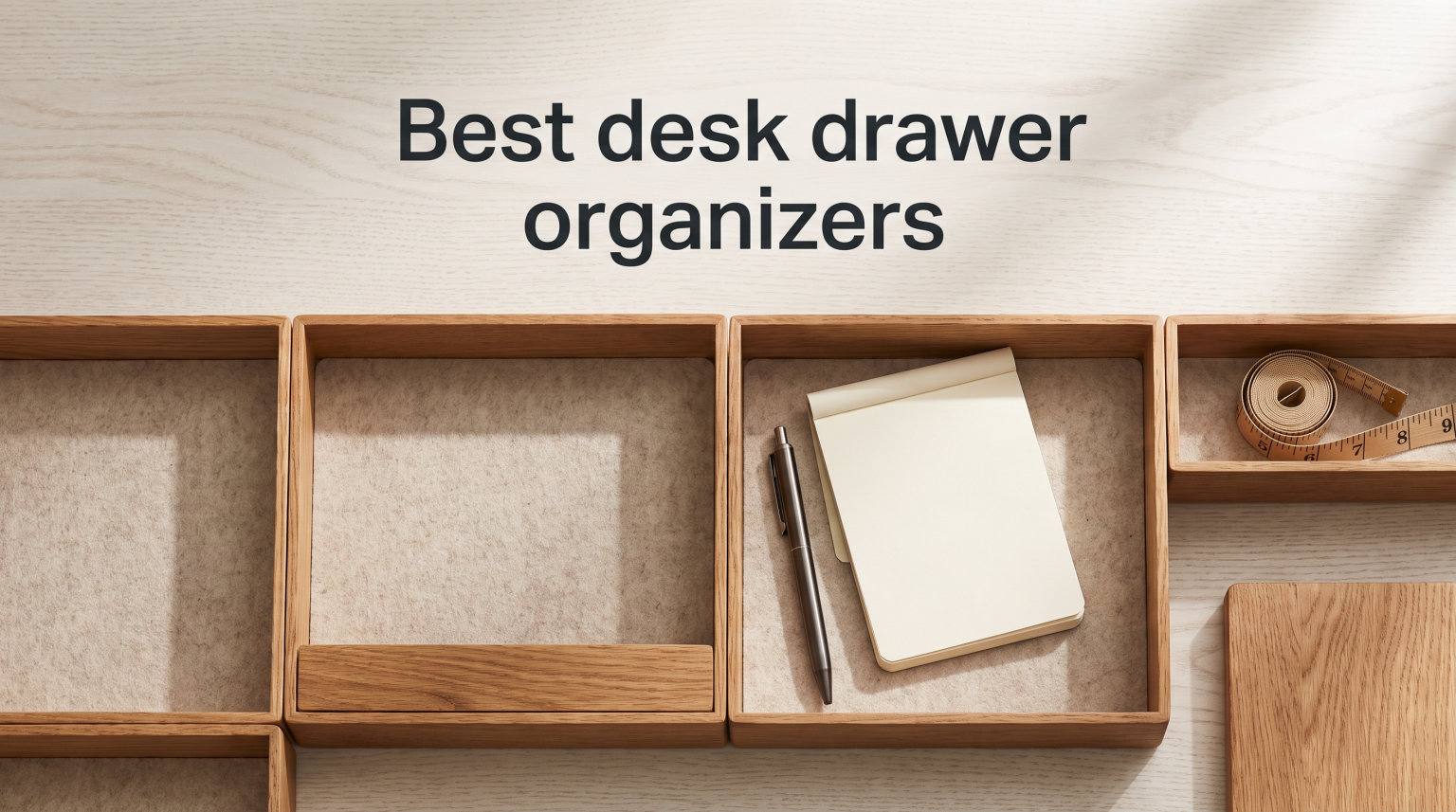 Best desk drawer organizers