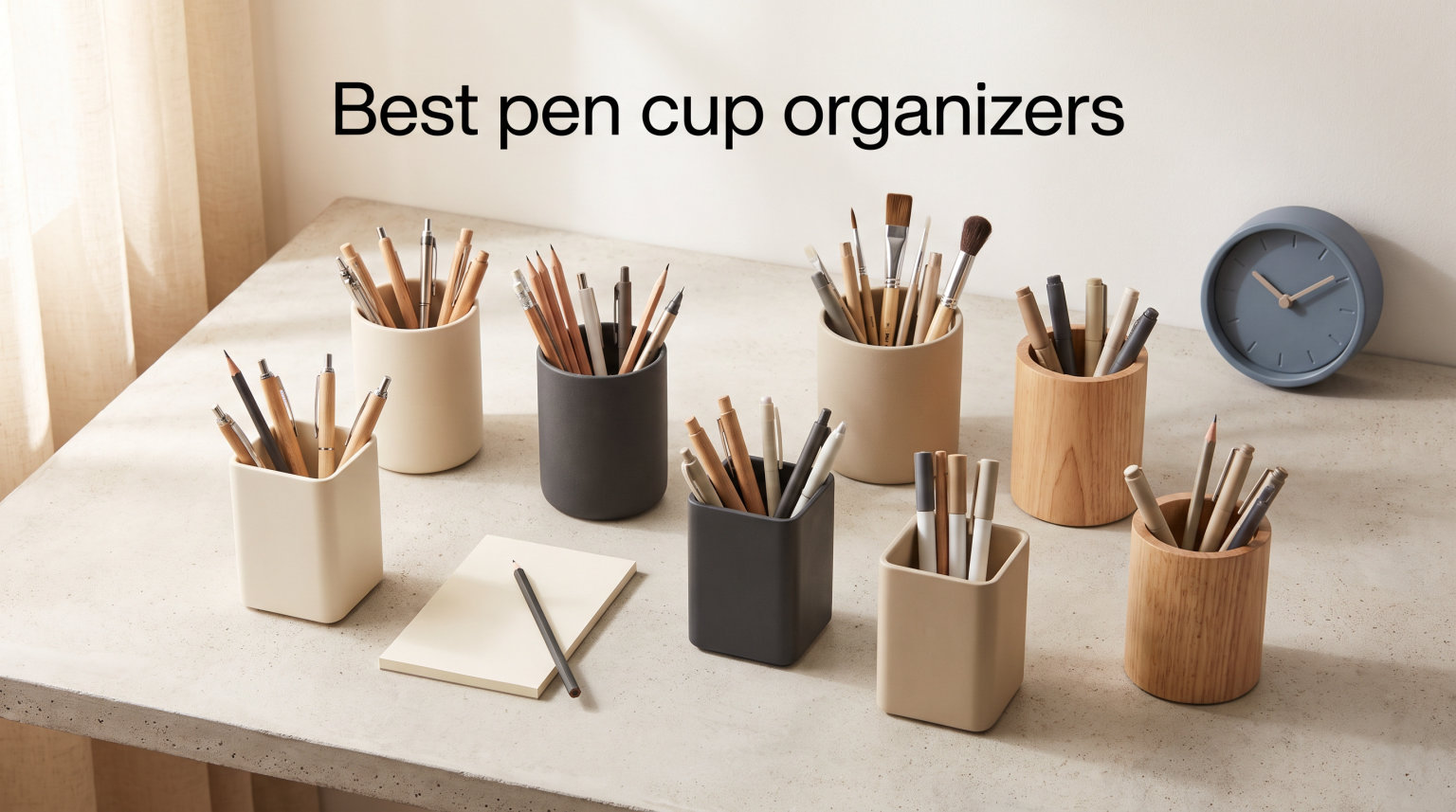 Best pen cup organizers