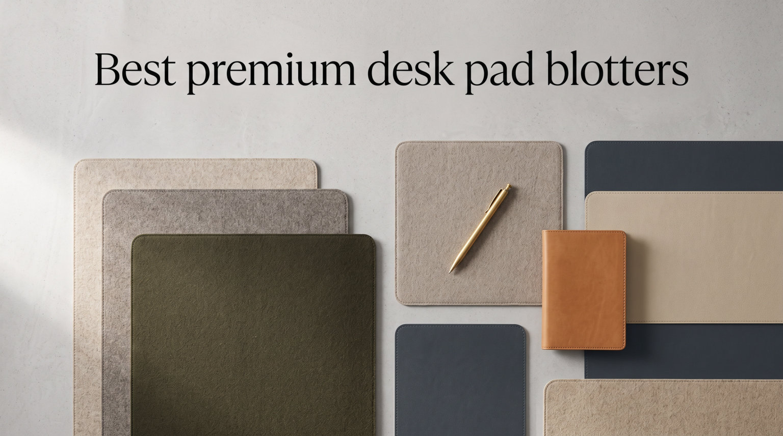 Best premium desk pad blotters