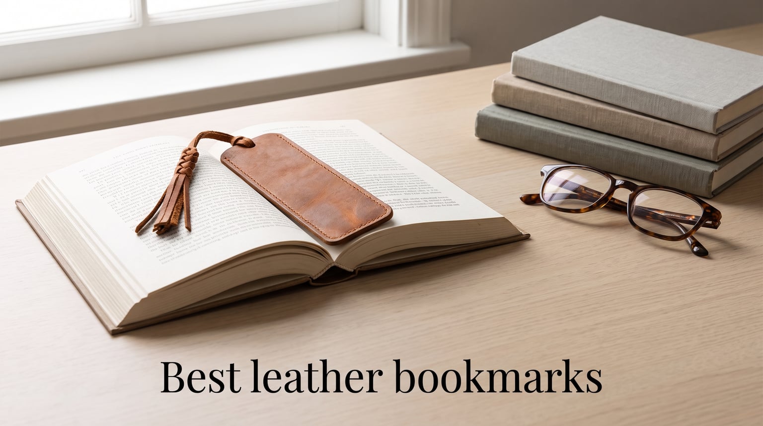 Best leather bookmarks
