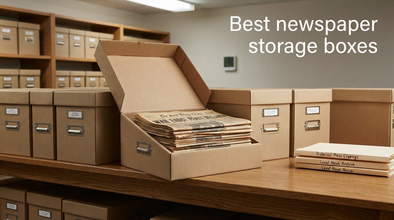 Best newspaper storage boxes
