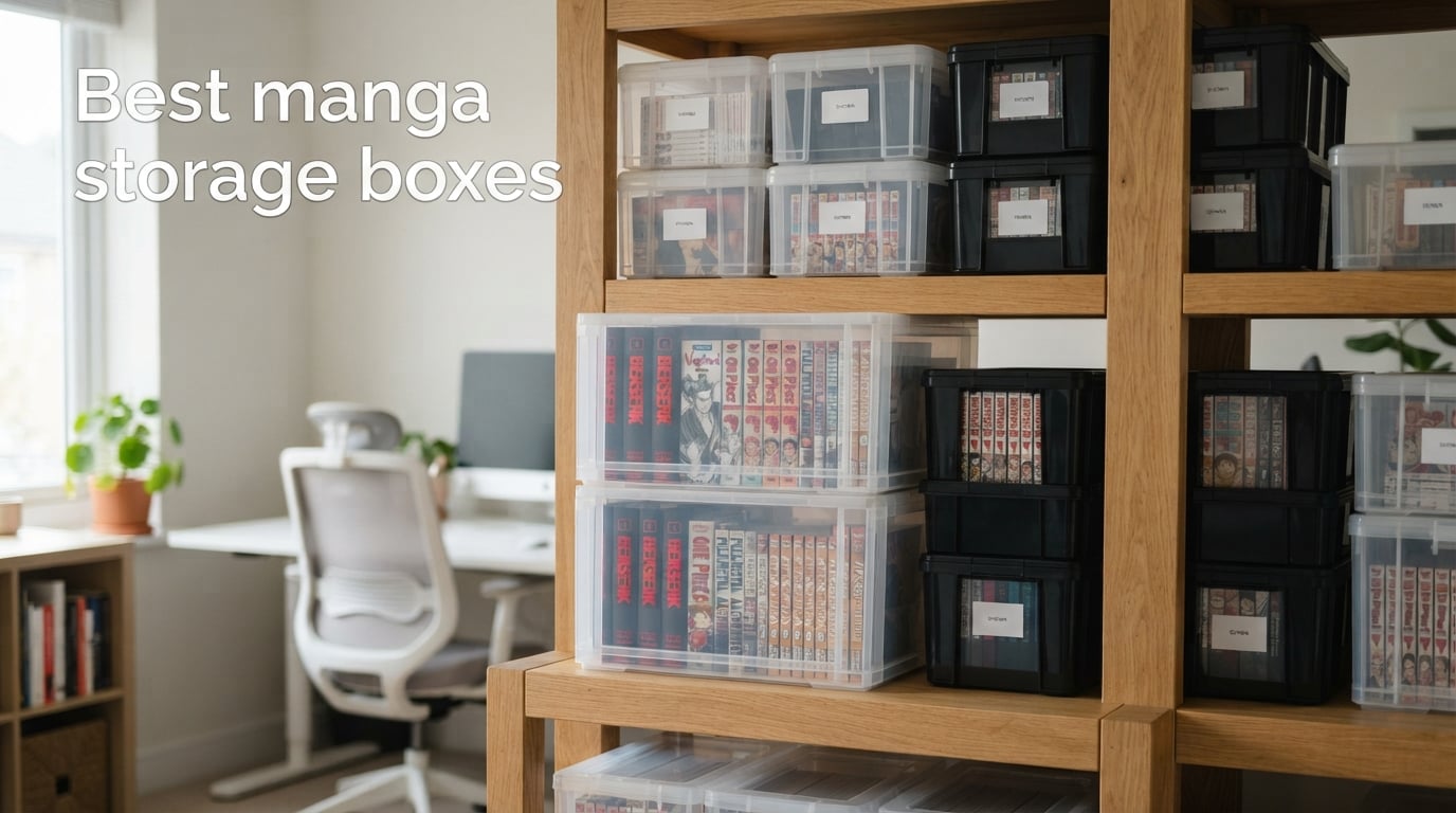 Best manga storage boxes