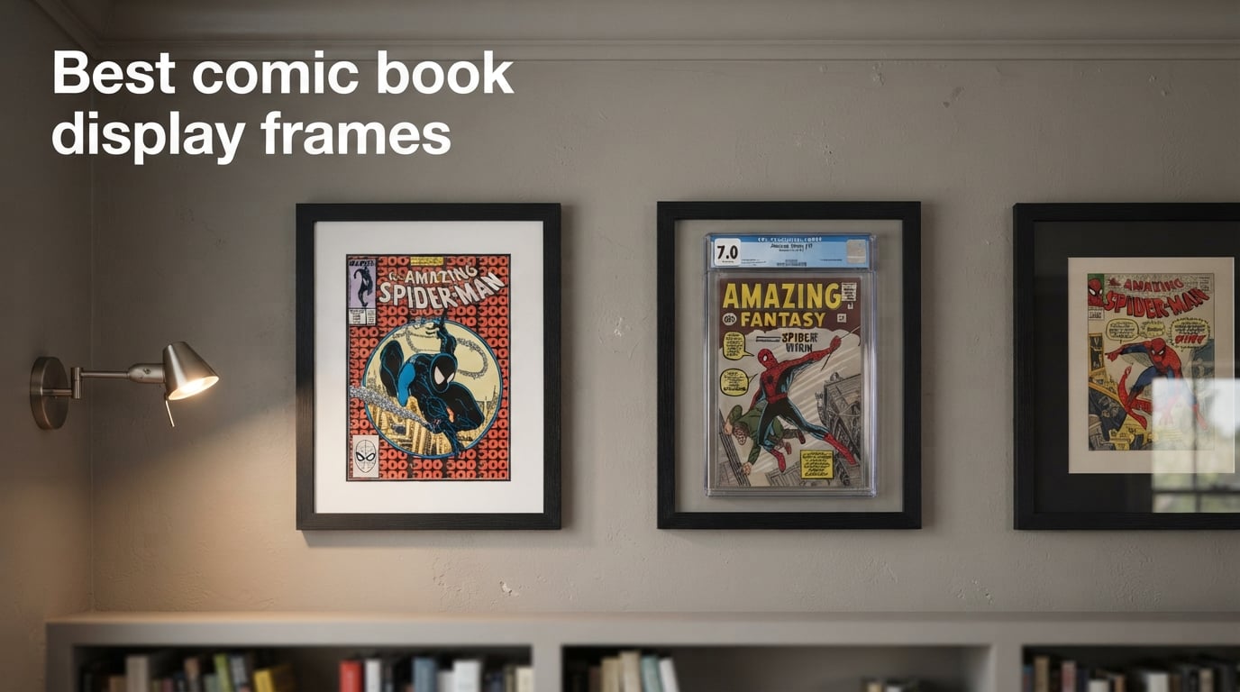 Best comic book display frames