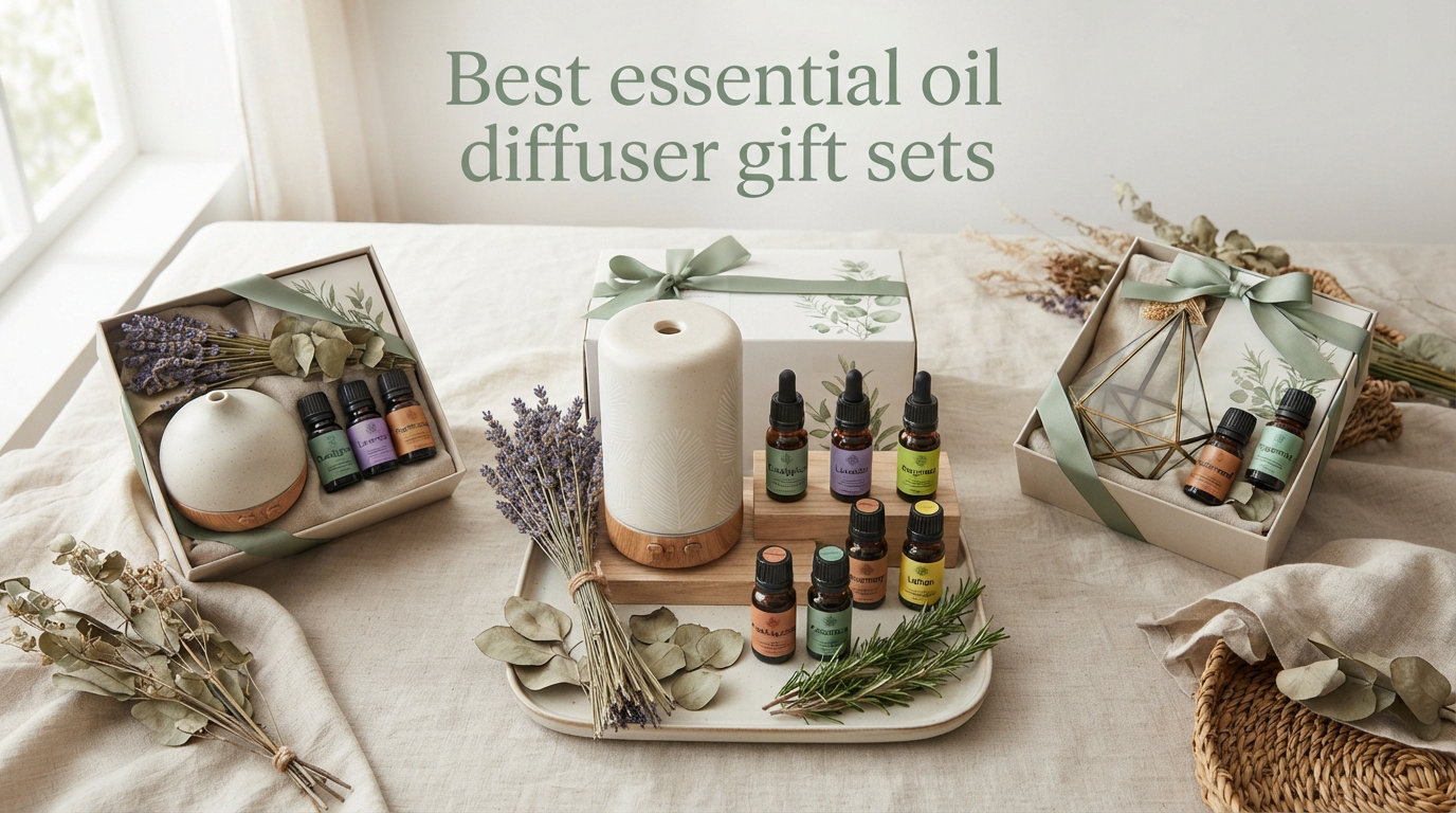 Best essential oil diffuser gift sets