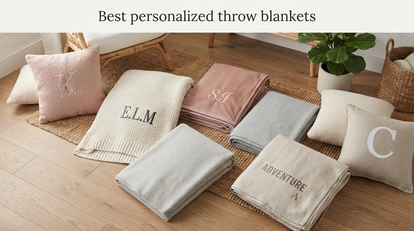 Best personalized throw blankets