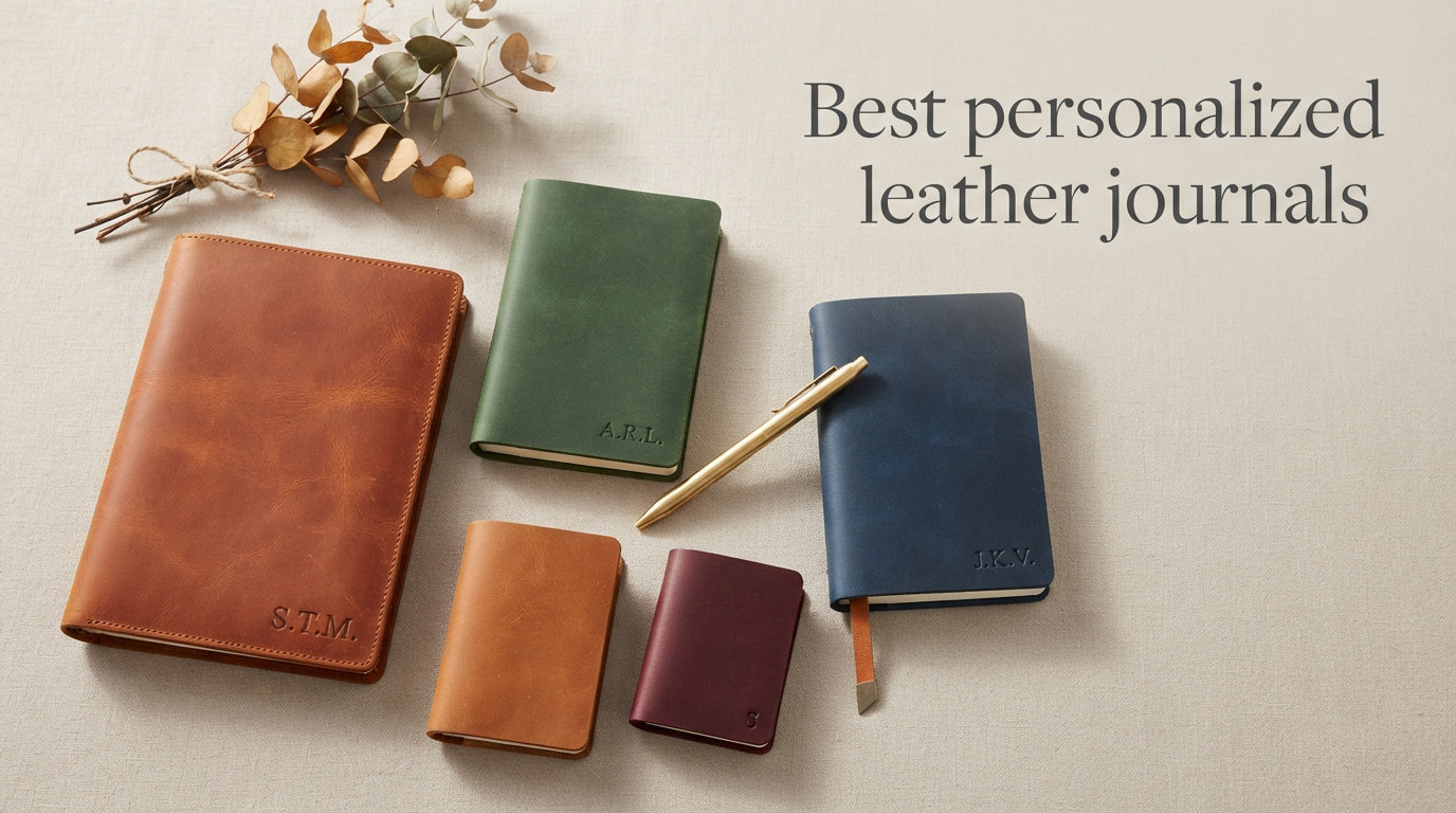 Best personalized leather journals