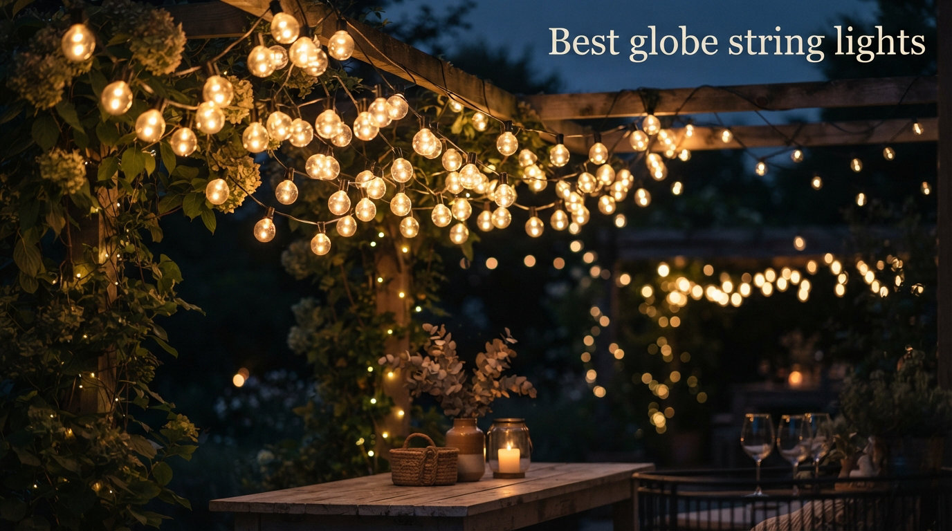 Best globe string lights