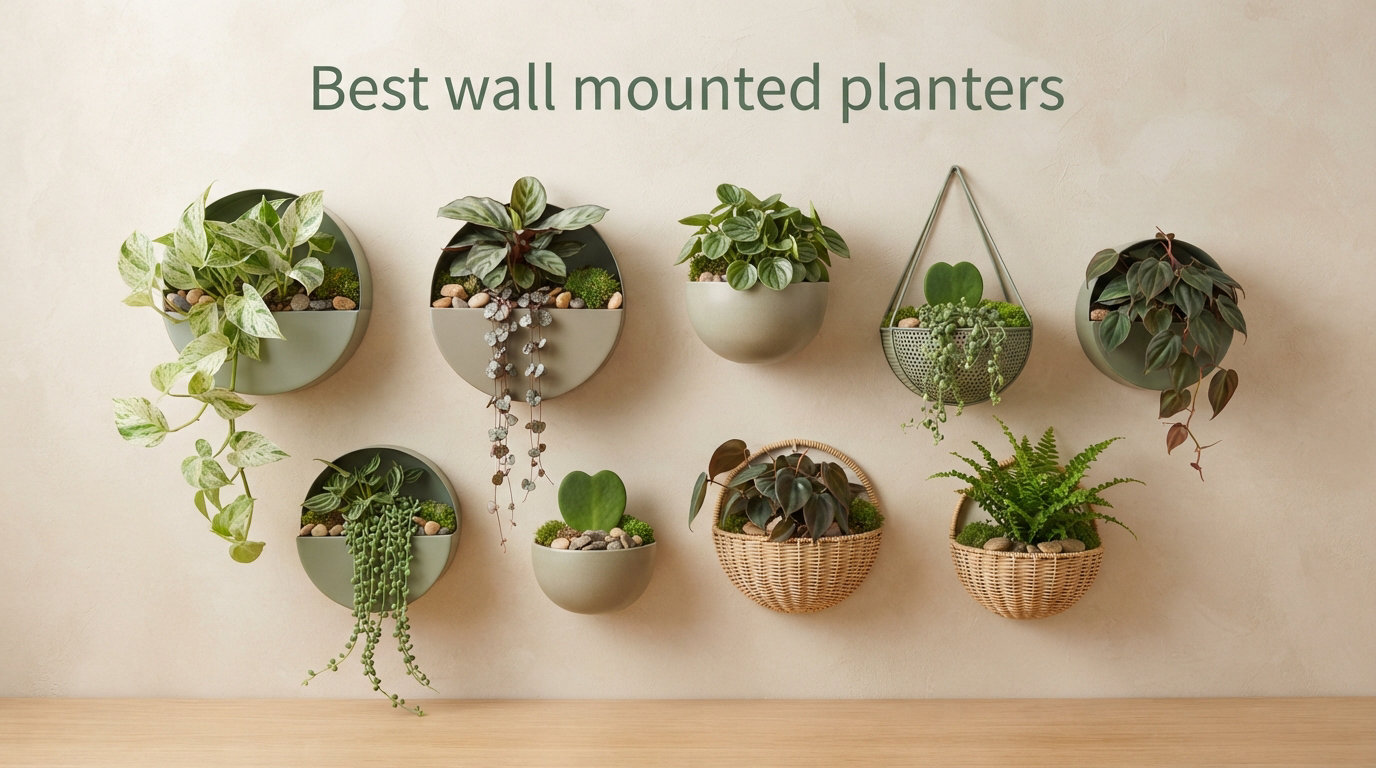 Best wall mounted planters